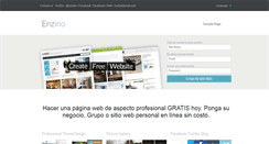 Desktop Screenshot of enzino.com