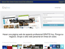 Tablet Screenshot of enzino.com